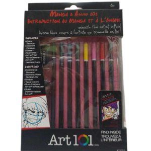 Art 101 Manga and Anime Drawing Set New